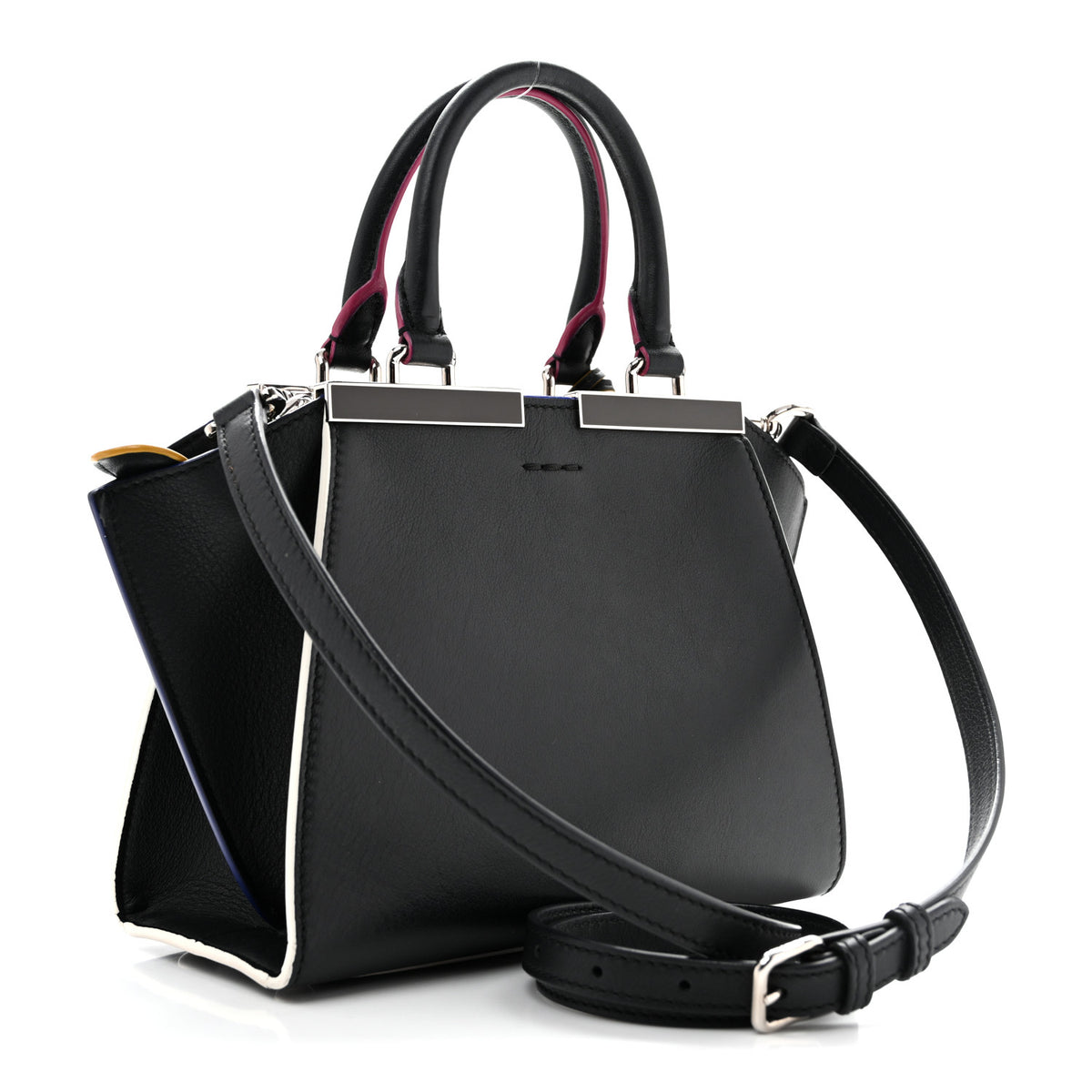 Vitello Dolce Mini 3Jours Tote Black