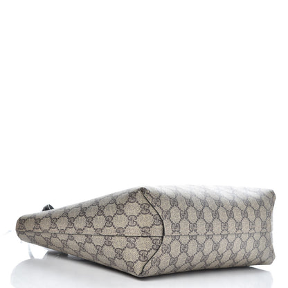 Gucci GG Supreme Monogram Small Reversible Tote Beige Black 6 of 10