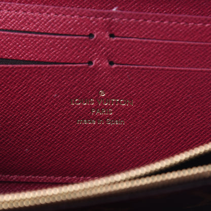 Louis Vuitton Monogram Clemence Wallet Fuchsia 6 of 8