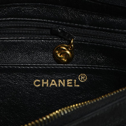 Chanel Patent Leather Flap Backpack Black 8 of 10