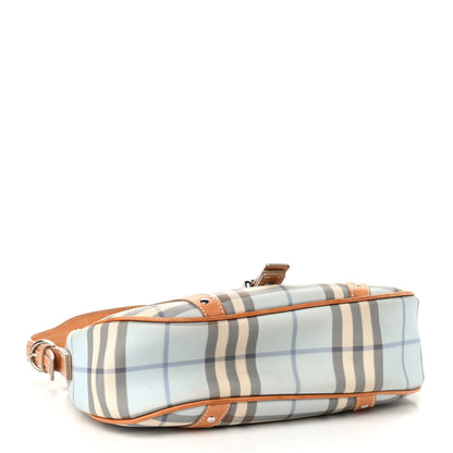 Burberry House Check Shoulder Bag Blue 4 of 20