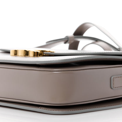 Celine Shiny Calfskin Medium Triomphe Pebble 10 of 11
