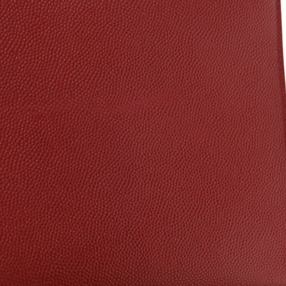 Saint Laurent Grain De Poudre Monogram Cassandra Chain Wallet Opyum Red 12 of 14