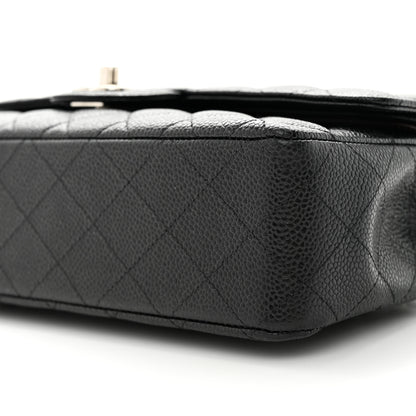 Chanel Caviar Quilted Medium Double Flap Black 10 of 10