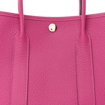 Hermes Vache Country Garden Party 30 TPM Rose Pourpre 9 of 12