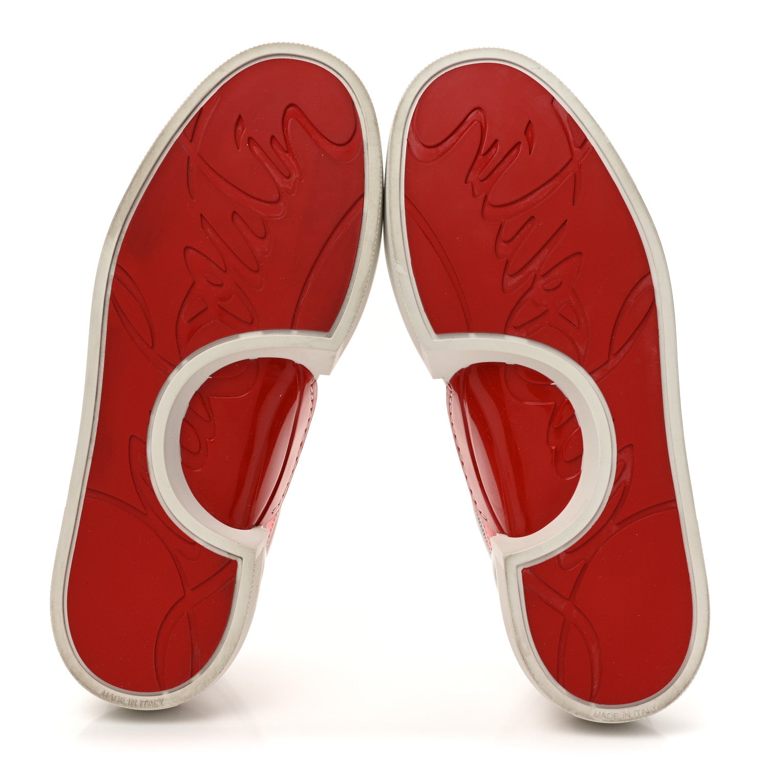 Christian Louboutin x Shun Sudo Adolon Junior Button Flower Low Top Mens Sneaker 39 White Multicolor 7 of 11