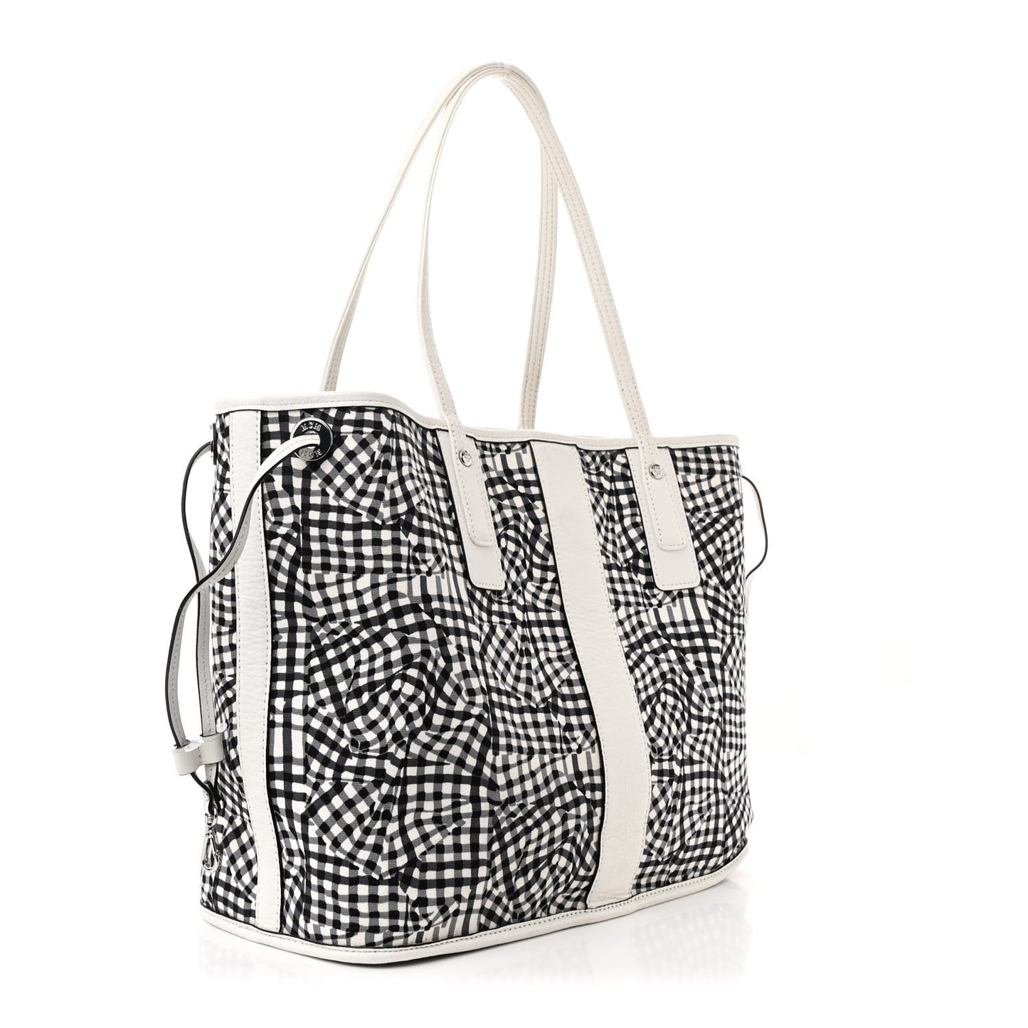 Visetos Medium Liz Reversible Shopper Tote White