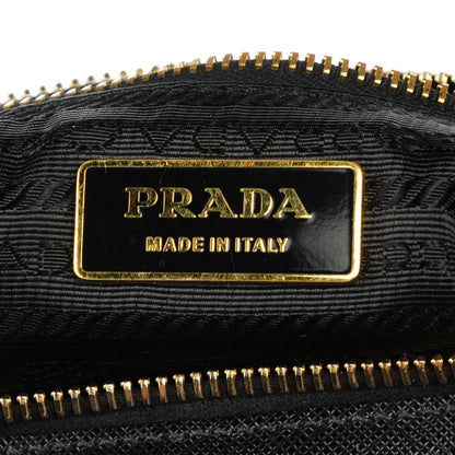 Prada Saffiano Lux Bowler Black 6 of 8