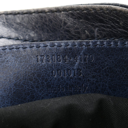 Balenciaga Agneau Giant 21 Silver Hardware City Bleu Roi 7 of 12