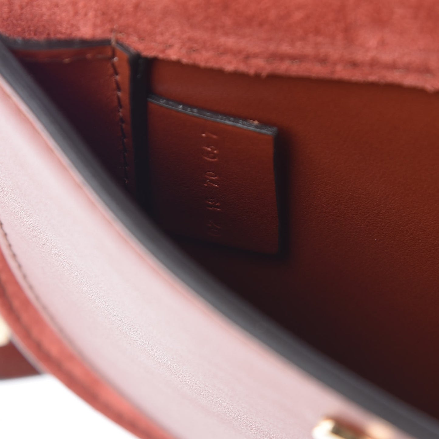 Calfskin Small Tess Bag Sepia Brown