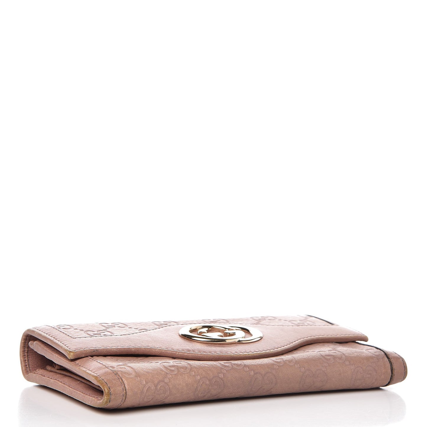 Guccissima Sukey Continental Wallet Pink