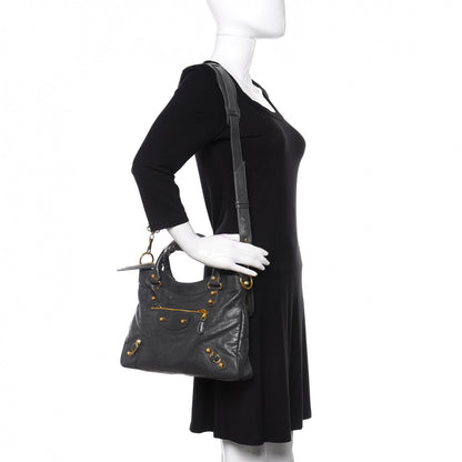 Balenciaga Agneau Giant 12 Gold Hardware Town Gris Fossile 2 of 12