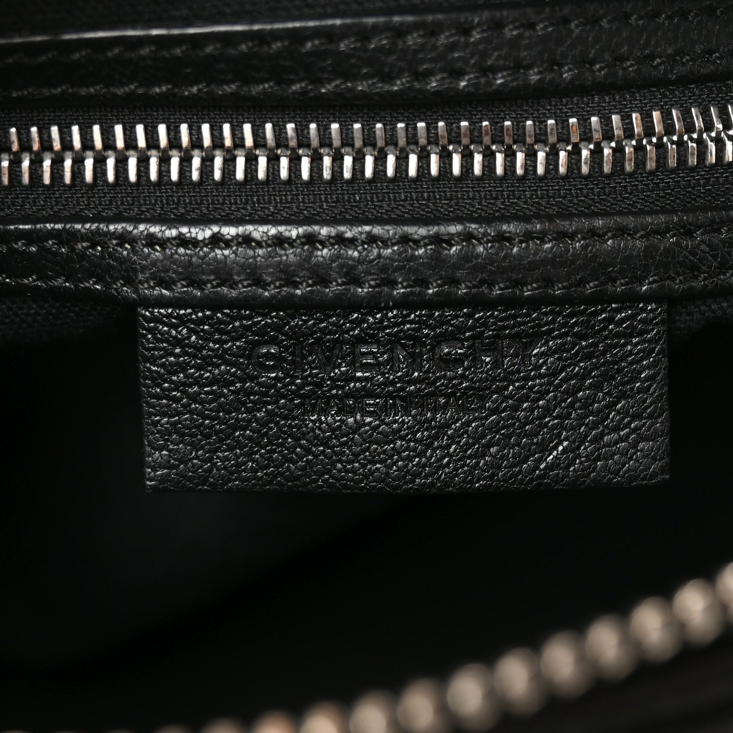 Sugar Goatskin Mini Antigona Black