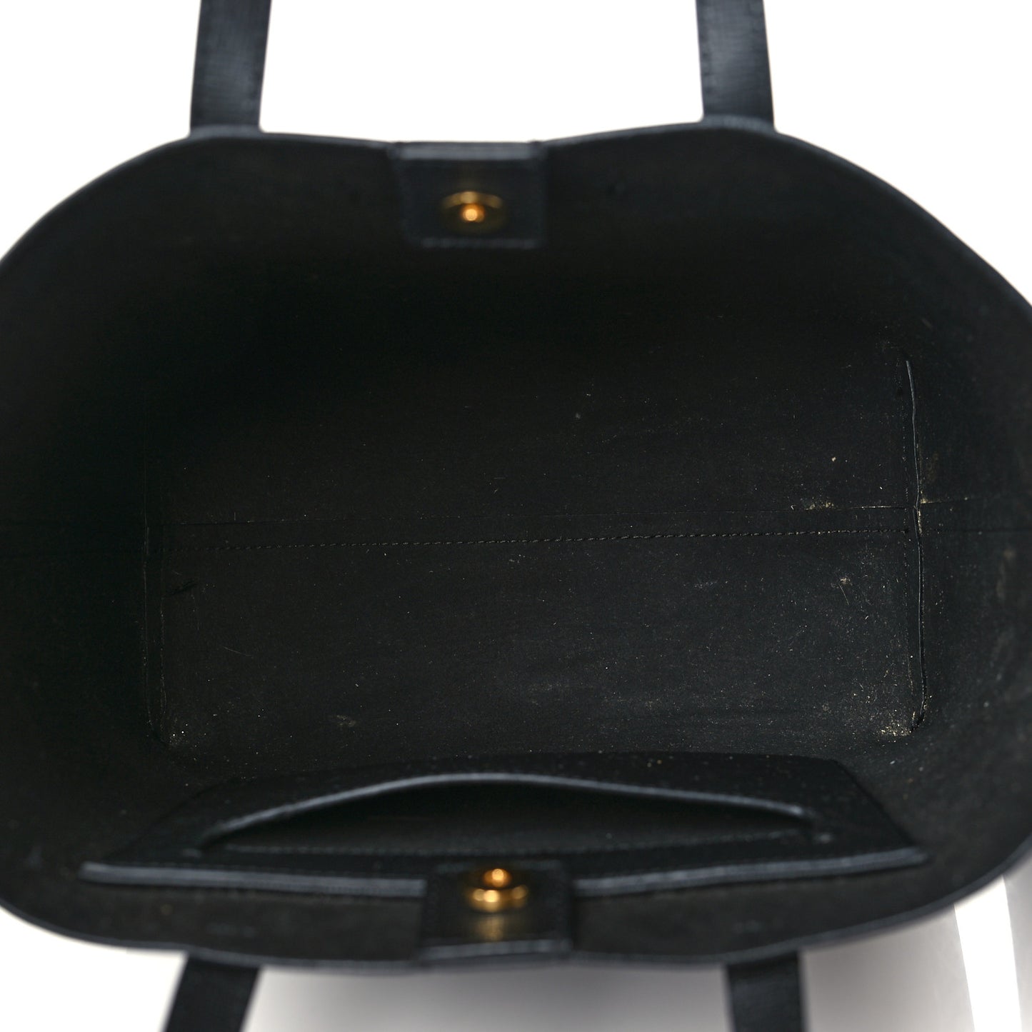 Saffiano Mini T Tote Black