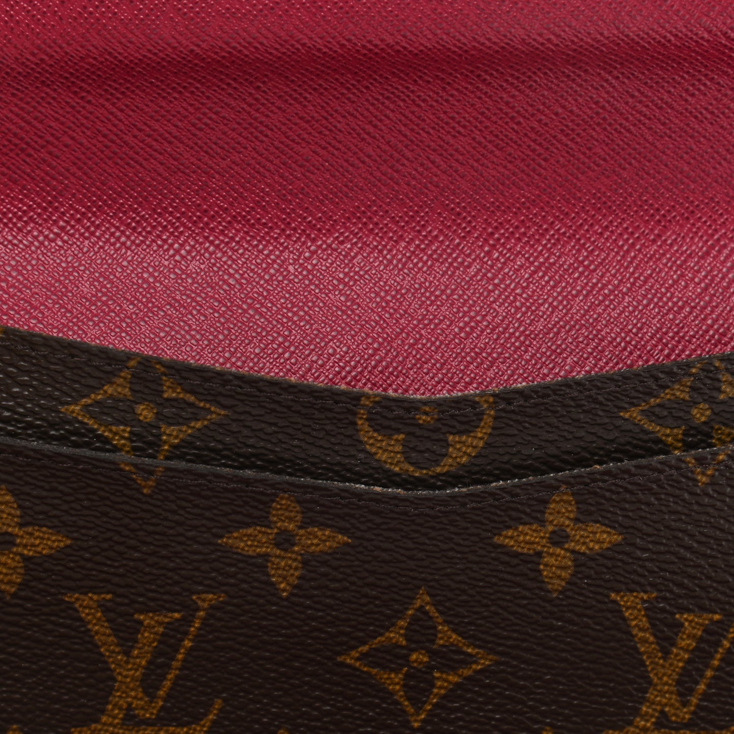 Monogram Josephine Wallet Fuchsia