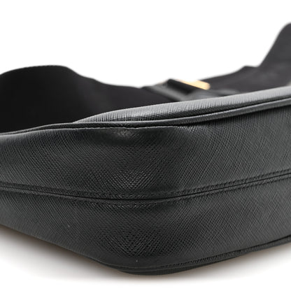 Prada Saffiano Lux Re-Edition 2005 Shoulder Bag Black 11 of 14