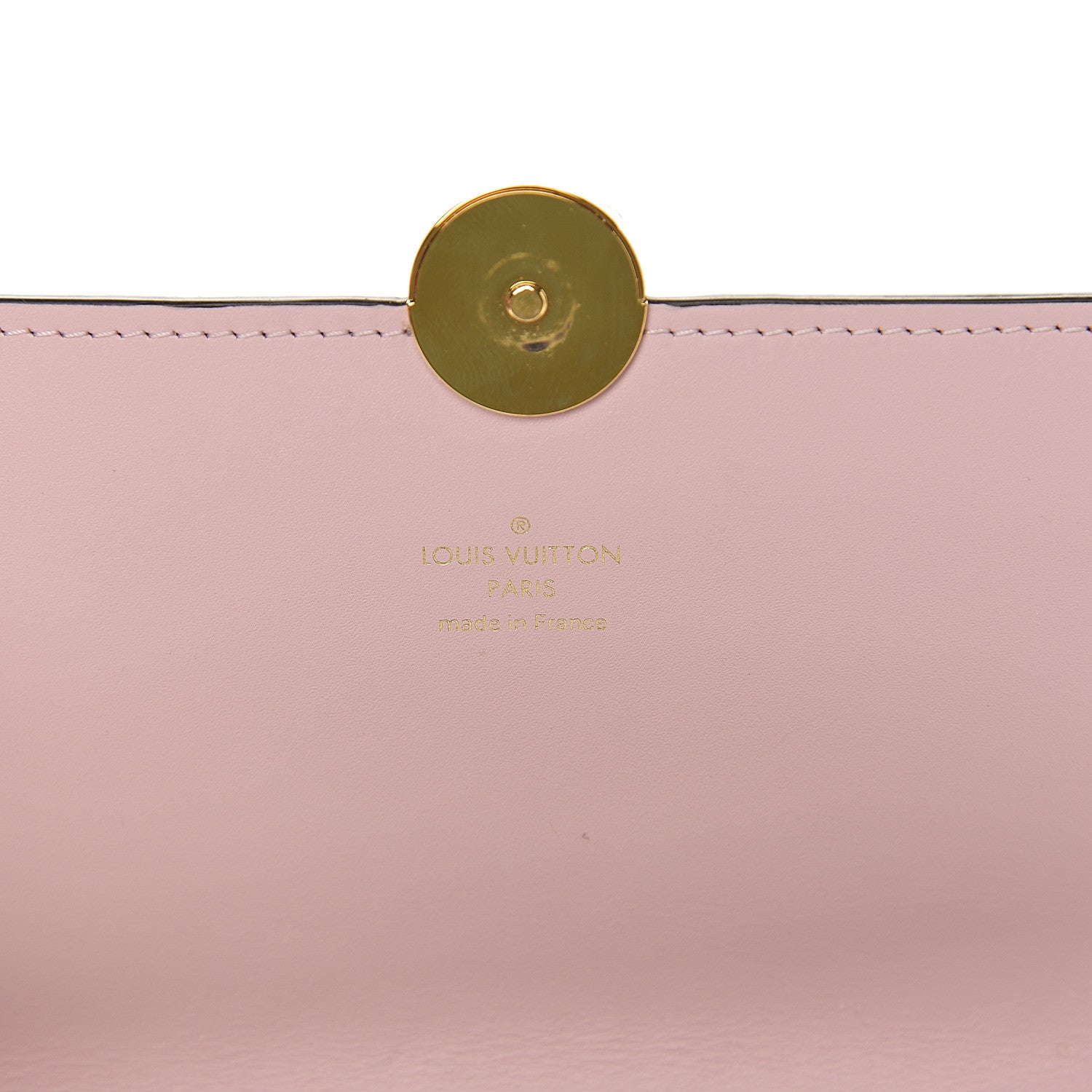 Louis Vuitton Monogram Flore Chain Wallet Rose Ballerine 5 of 9