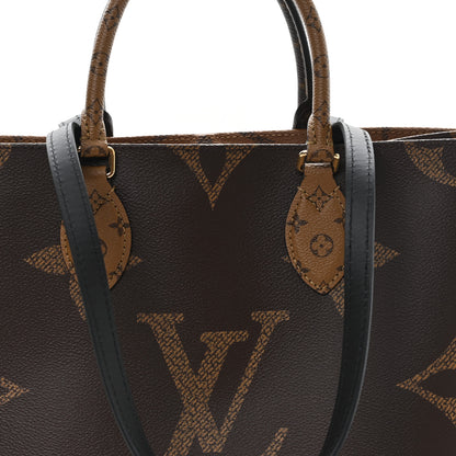 Louis Vuitton Reverse Monogram Giant Onthego MM 7 of 9