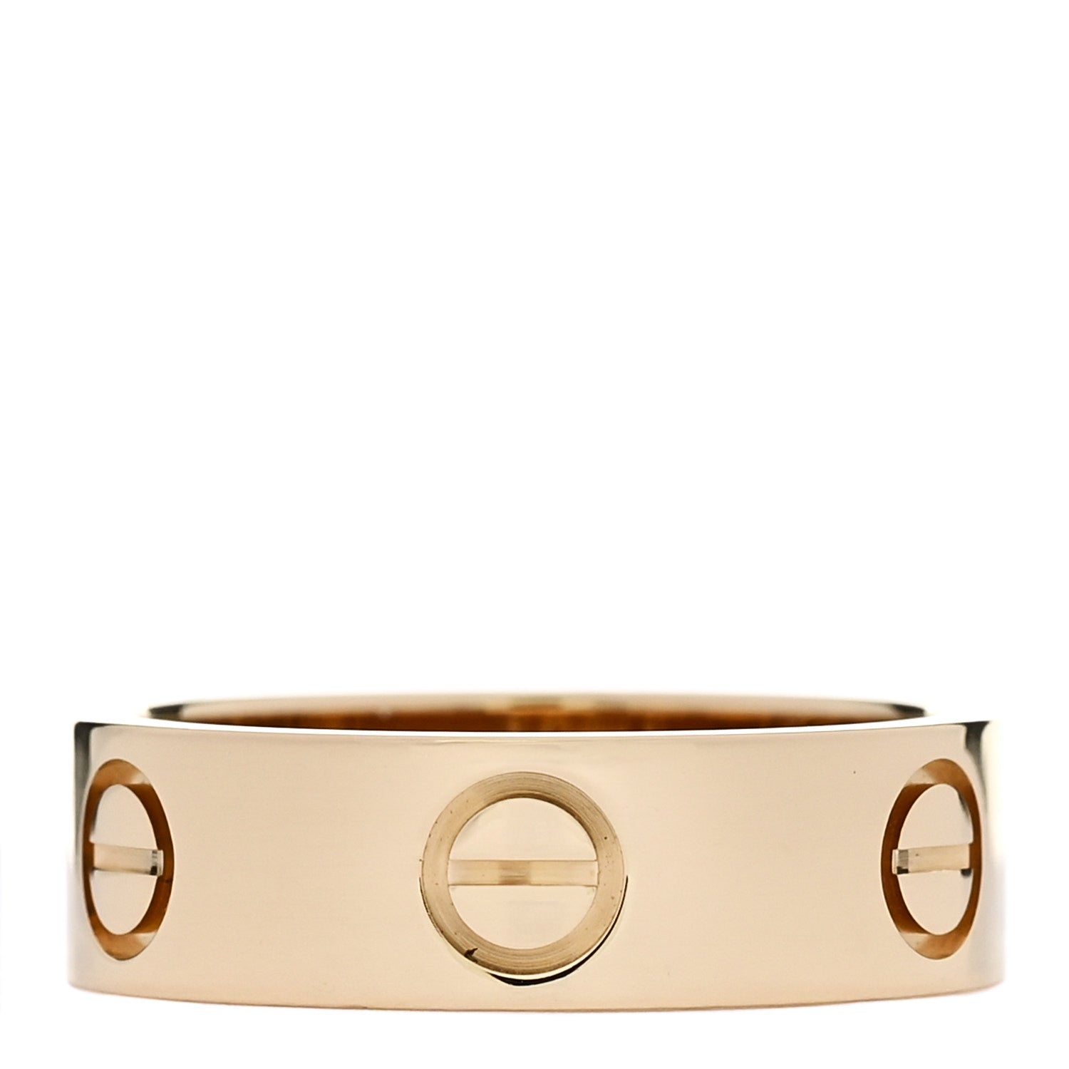 Cartier 18K Yellow Gold 5.5mm LOVE Ring 51 5.75 3 of 5