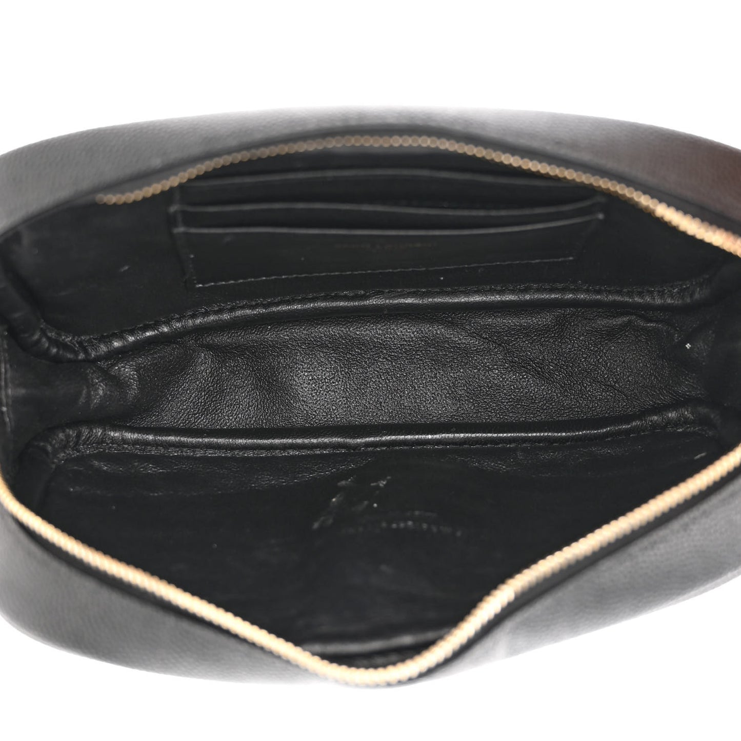 Grain De Poudre Matelasse Monogram Mini Lou Camera Bag Black