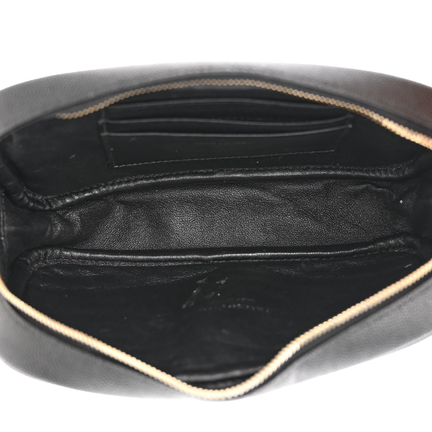 Saint Laurent Grain De Poudre Matelasse Monogram Mini Lou Camera Bag Black 5 of 14