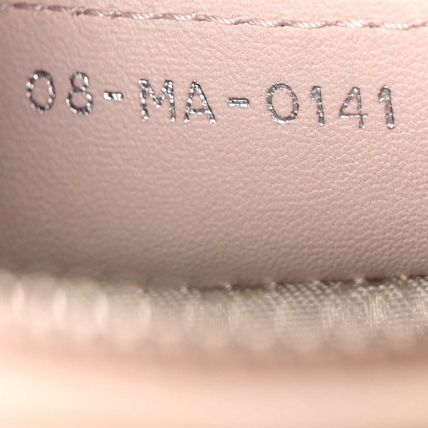 Lambskin Cannage Large Lady Dior Light Pink