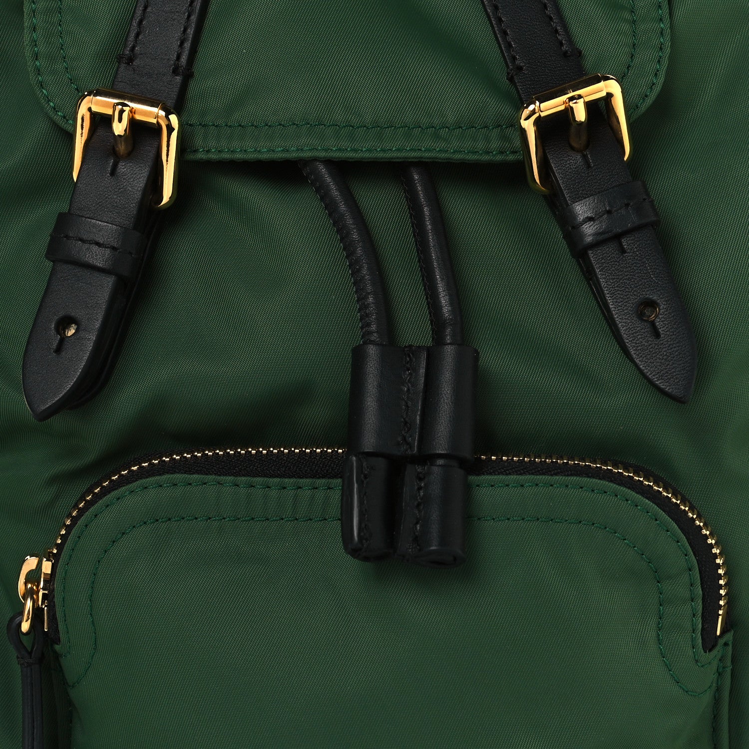 Burberry Nylon Small Crossbody Rucksack Backpack Canvas Green 7 of 11