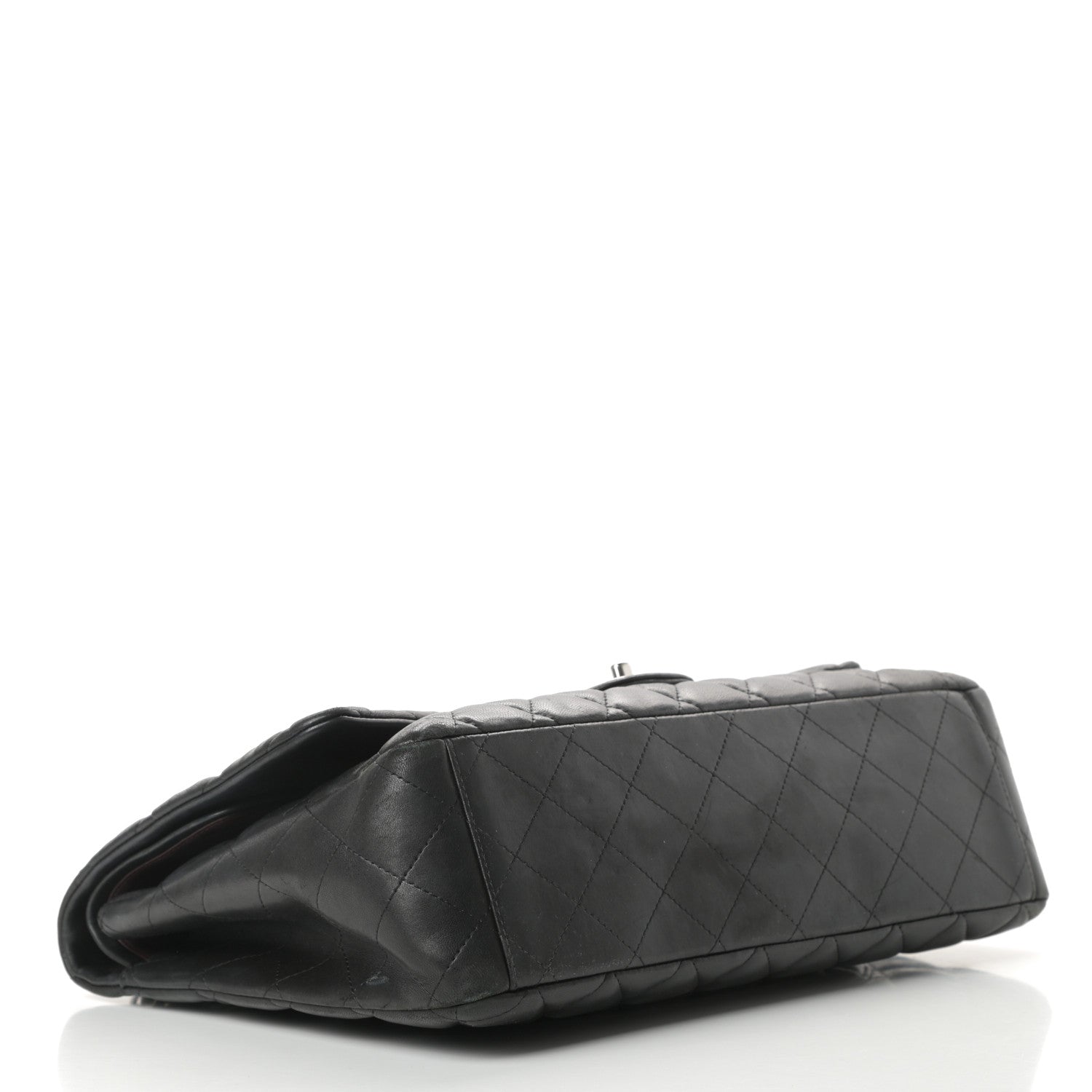 Chanel Lambskin Quilted Maxi Double Flap Black 4 of 25