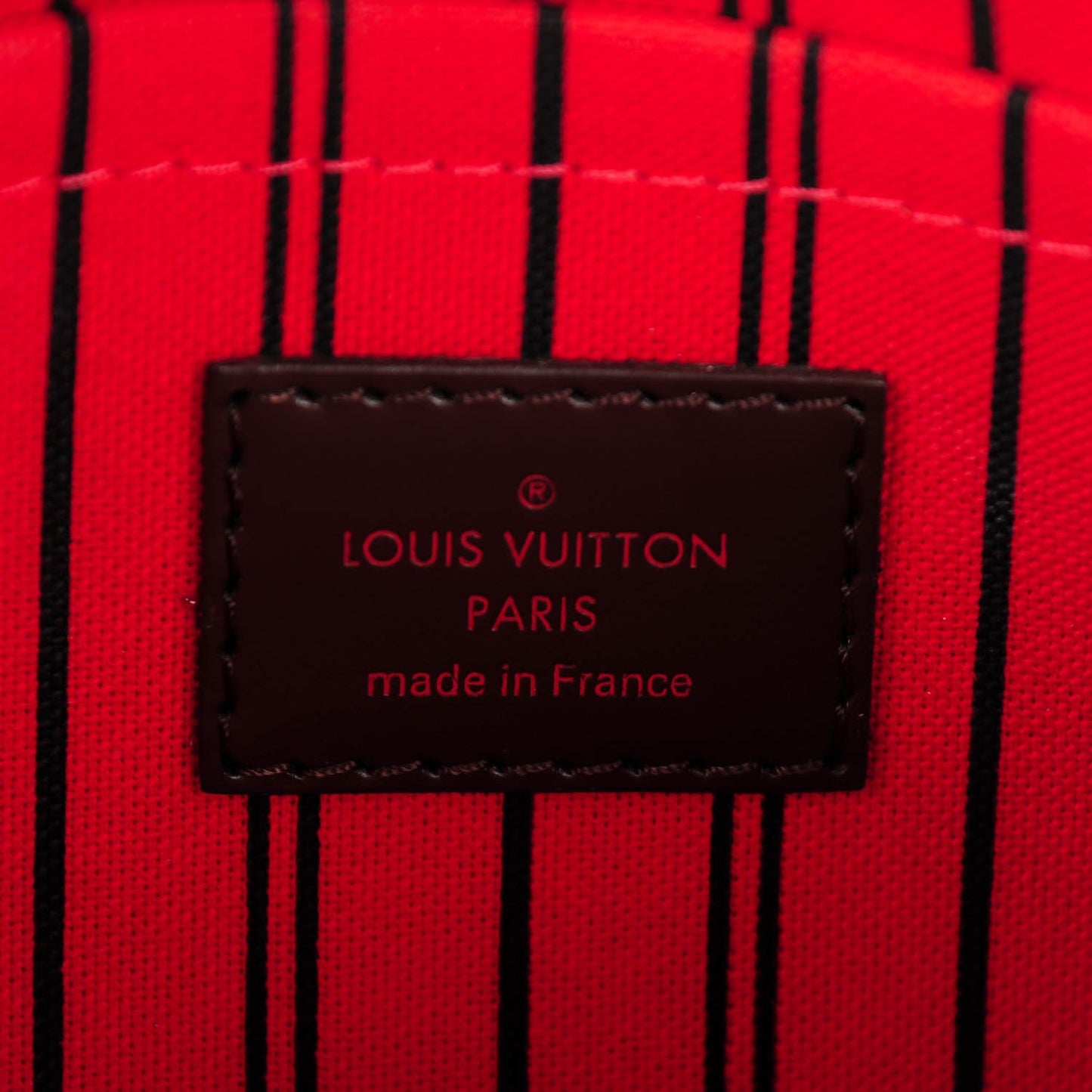 Damier Ebene Neverfull MM GM Pochette