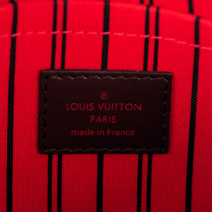 Louis Vuitton Damier Ebene Neverfull MM GM Pochette 6 of 7