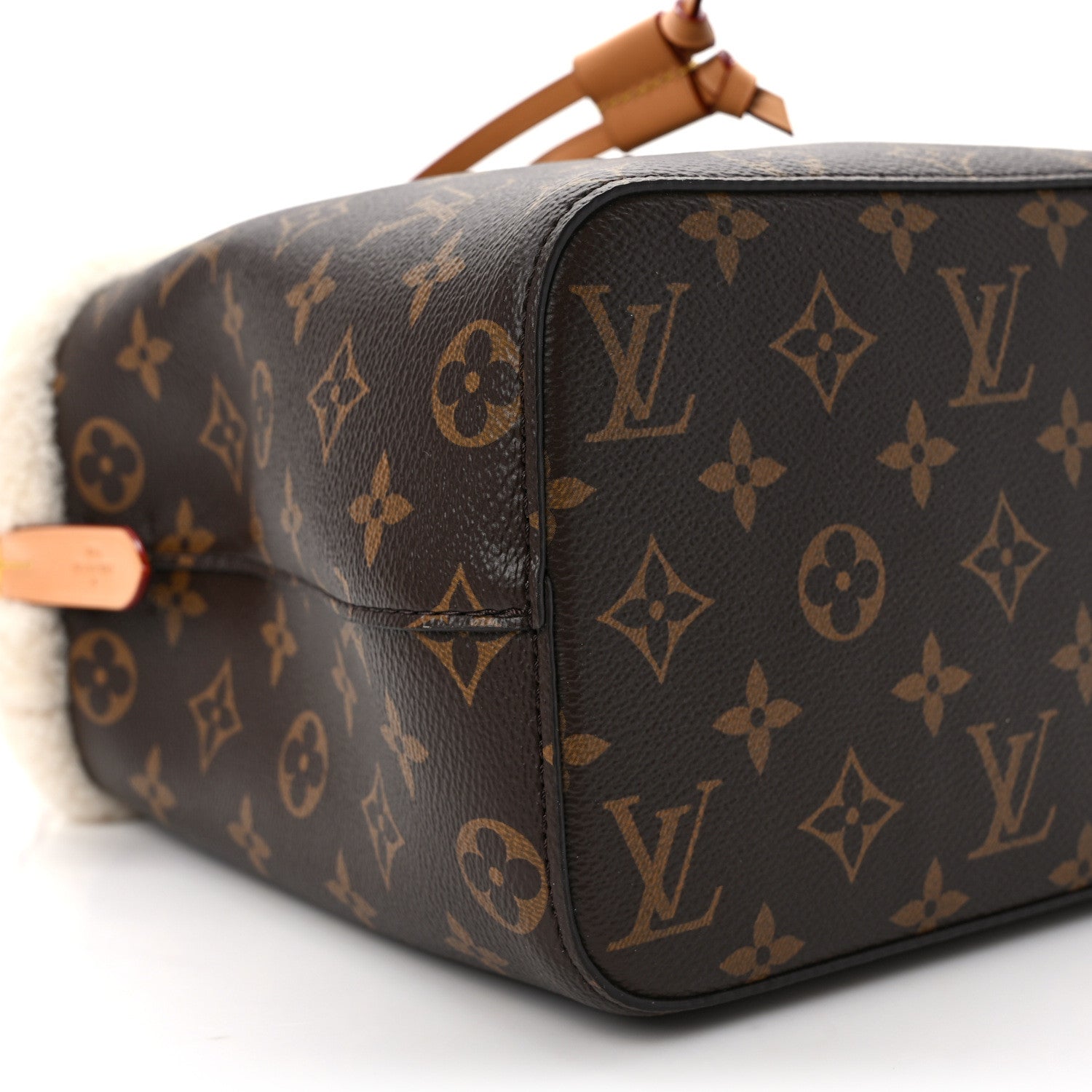 Louis Vuitton Monogram Shearling Cozygram Neonoe BB 9 of 10