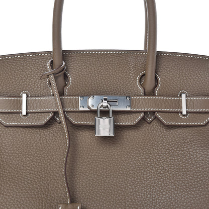 Hermes Togo Birkin 30 Etoupe 32 of 32
