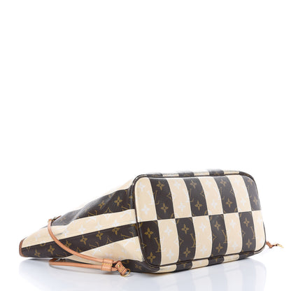 Louis Vuitton Monogram Rayures Neverfull MM 4 of 23