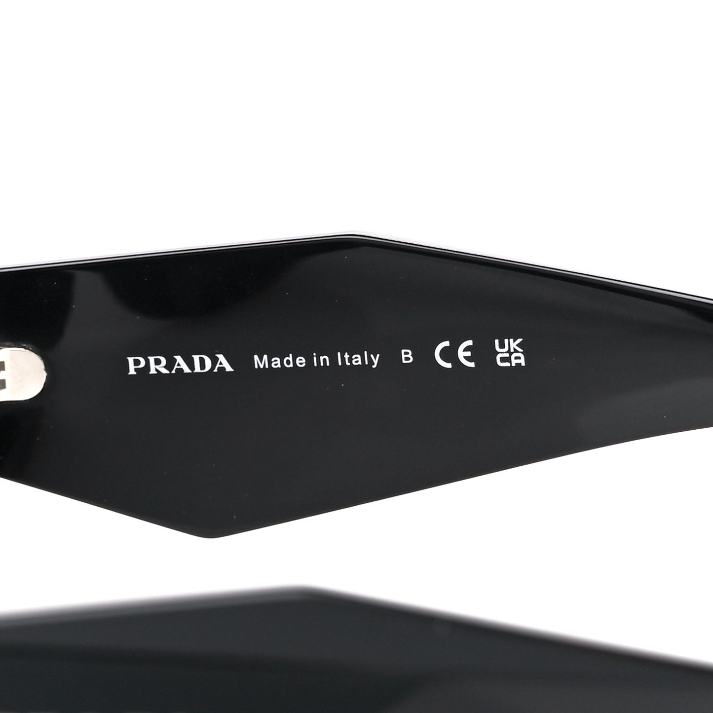 Acetate Symbole Sunglasses SPR 17W Black