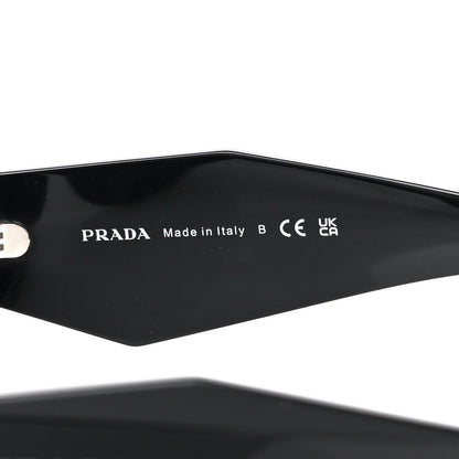 Prada Acetate Symbole Sunglasses SPR 17W Black 6 of 8