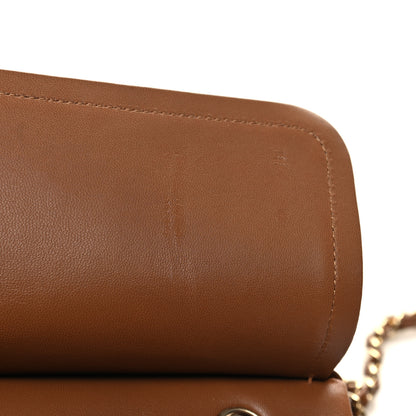 Chanel Lambskin Quilted Medium Double Flap Brown 11 of 11