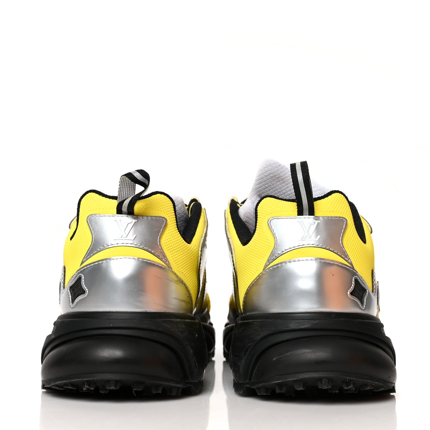 Mesh Suede Mens LV Runner Tatic Sneakers 9 Yellow