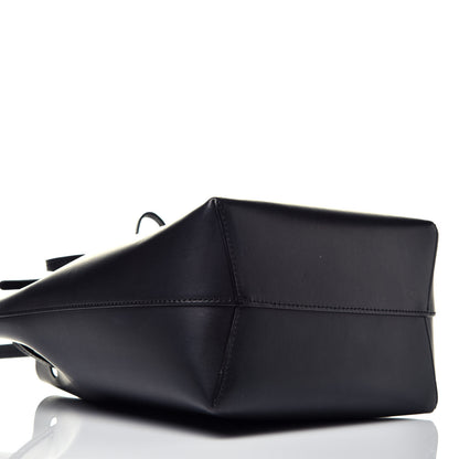 Mansur Gavriel Vegetable Tanned Calfskin Mini Mini Bucket Bag Black Flamma 7 of 8