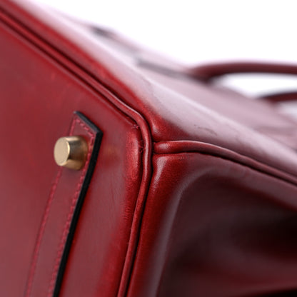 Hermes Box Birkin 30 Rouge H 11 of 21