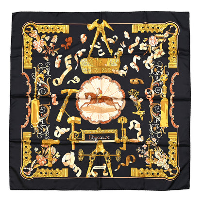 Hermes Silk Copeaux Scarf 90 1 of 4