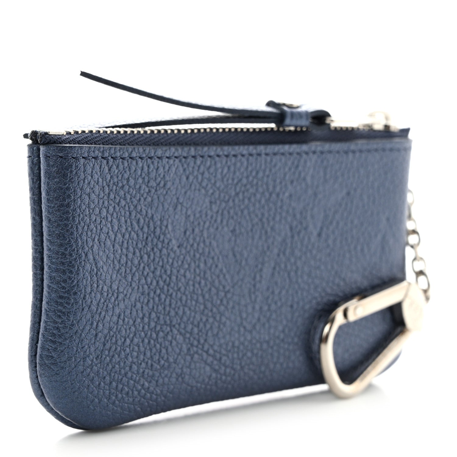 Louis Vuitton Metallic Empreinte Monogram Giant Key Pouch Navy Nacre 3 of 7