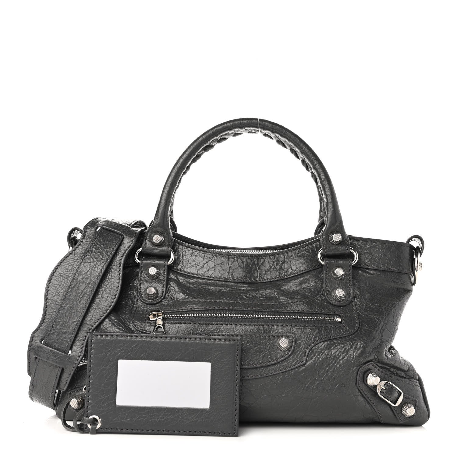 Balenciaga Agneau Giant 12 Silver Hardware First Gris Fossile 1 of 10