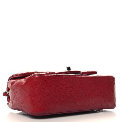 Chanel Caviar Quilted Mini Rectangular Flap Red 4 of 12