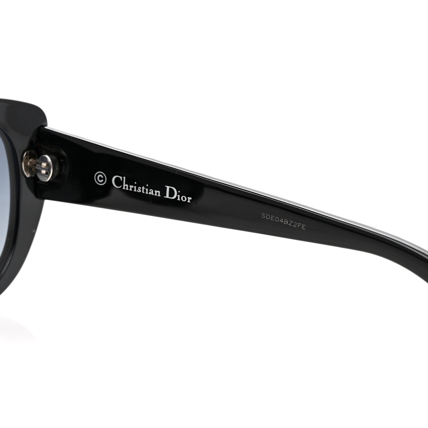 Resin Micro-Cannage Dior Lady 1 Sunglasses Light Gold Black