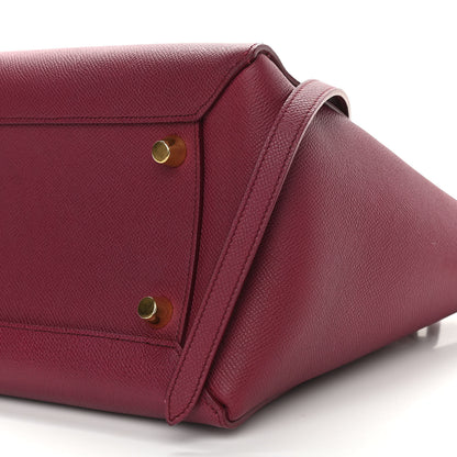 Celine Grained Calfskin Mini Belt Bag Plum 10 of 11