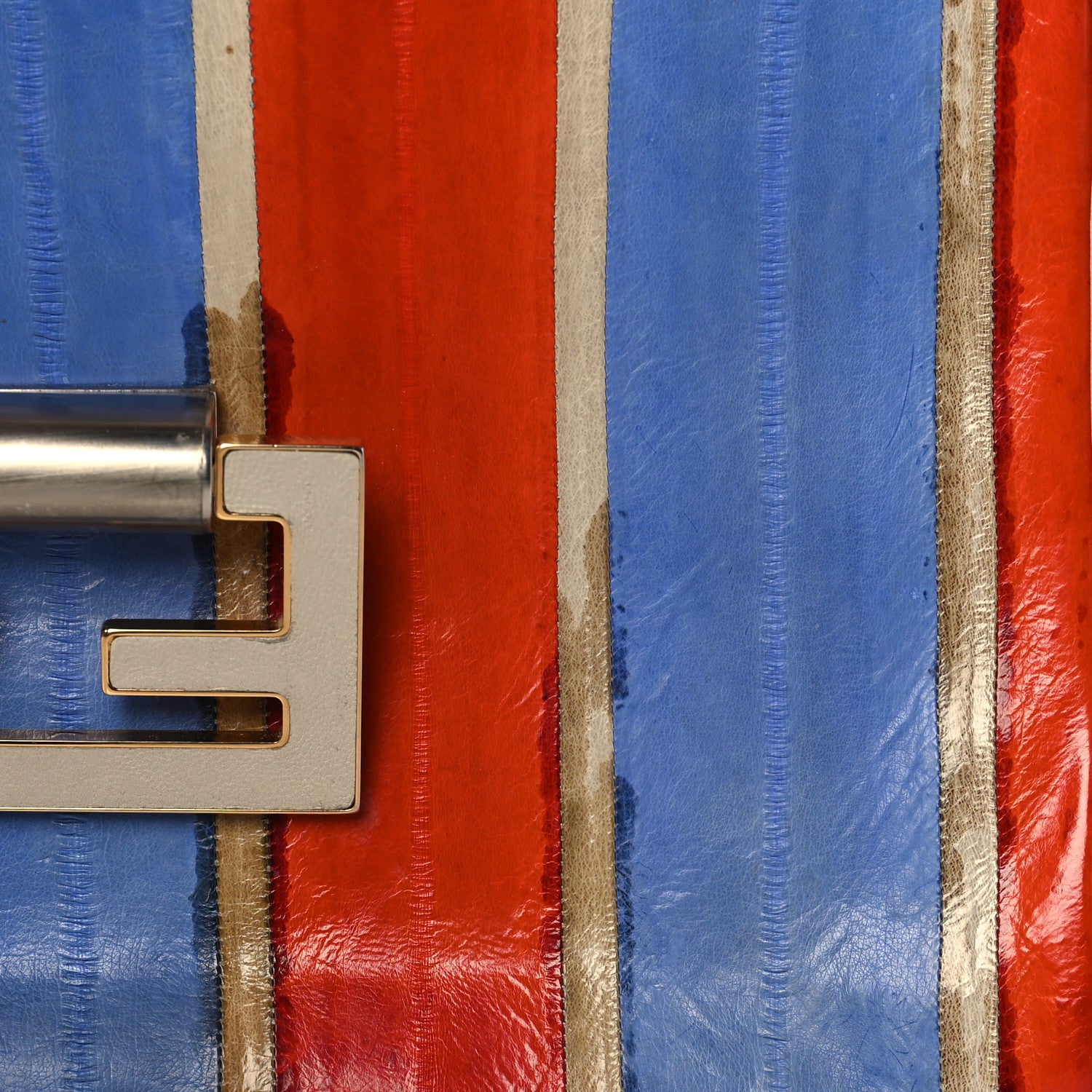 Fendi Eel Flap Bag Multicolor 12 of 15