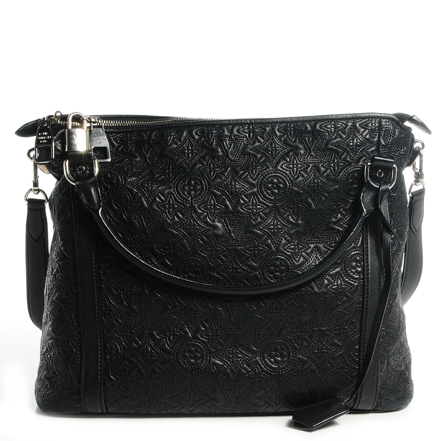 Monogram Lambskin Antheia Ixia PM Black