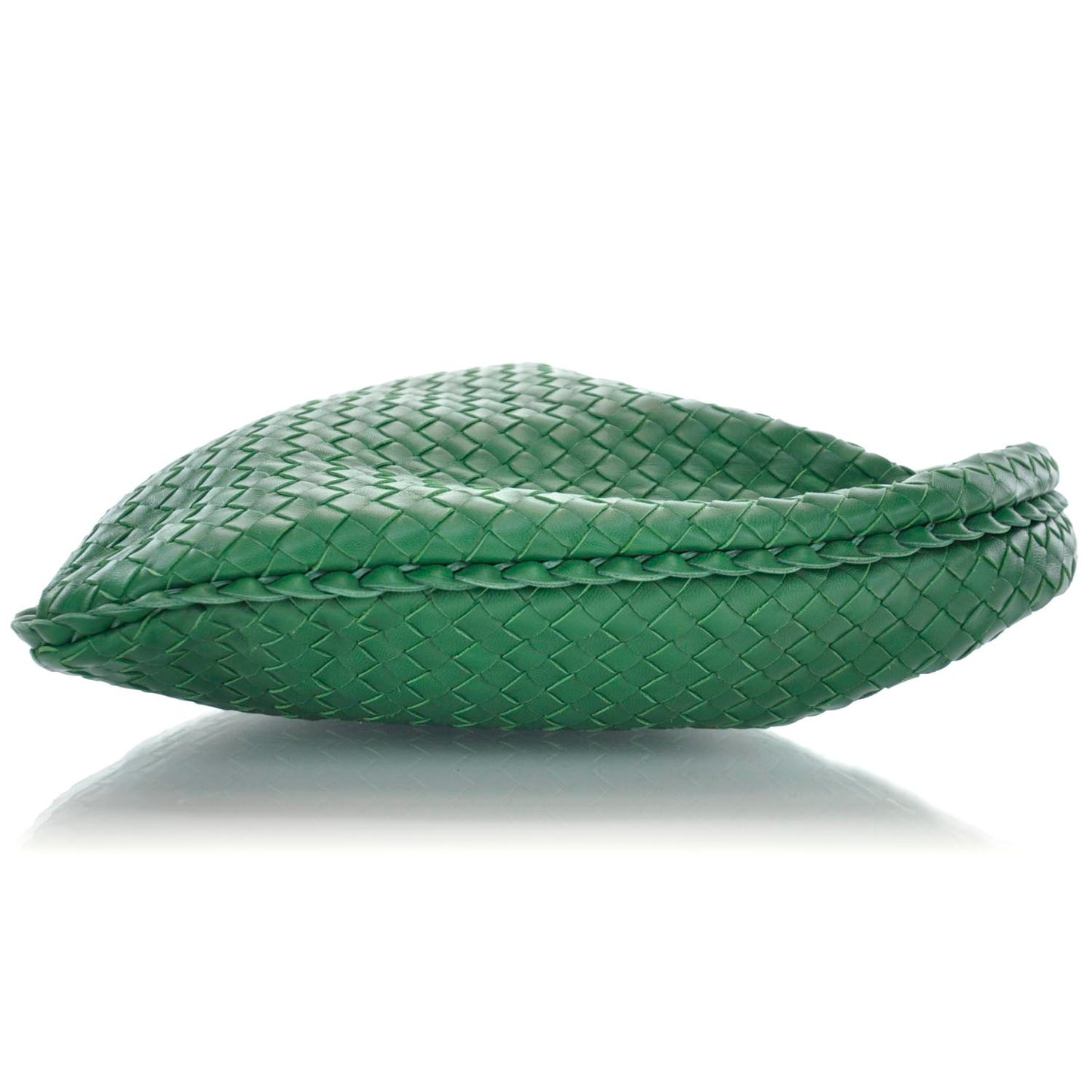 Nappa Intrecciato Large Veneta Irish Green