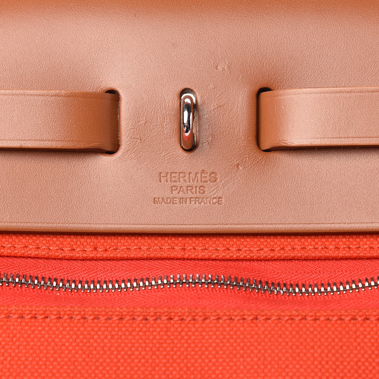 Hermes Vache Hunter Toile Herbag Zip 31 PM Bougainvillea 7 of 16