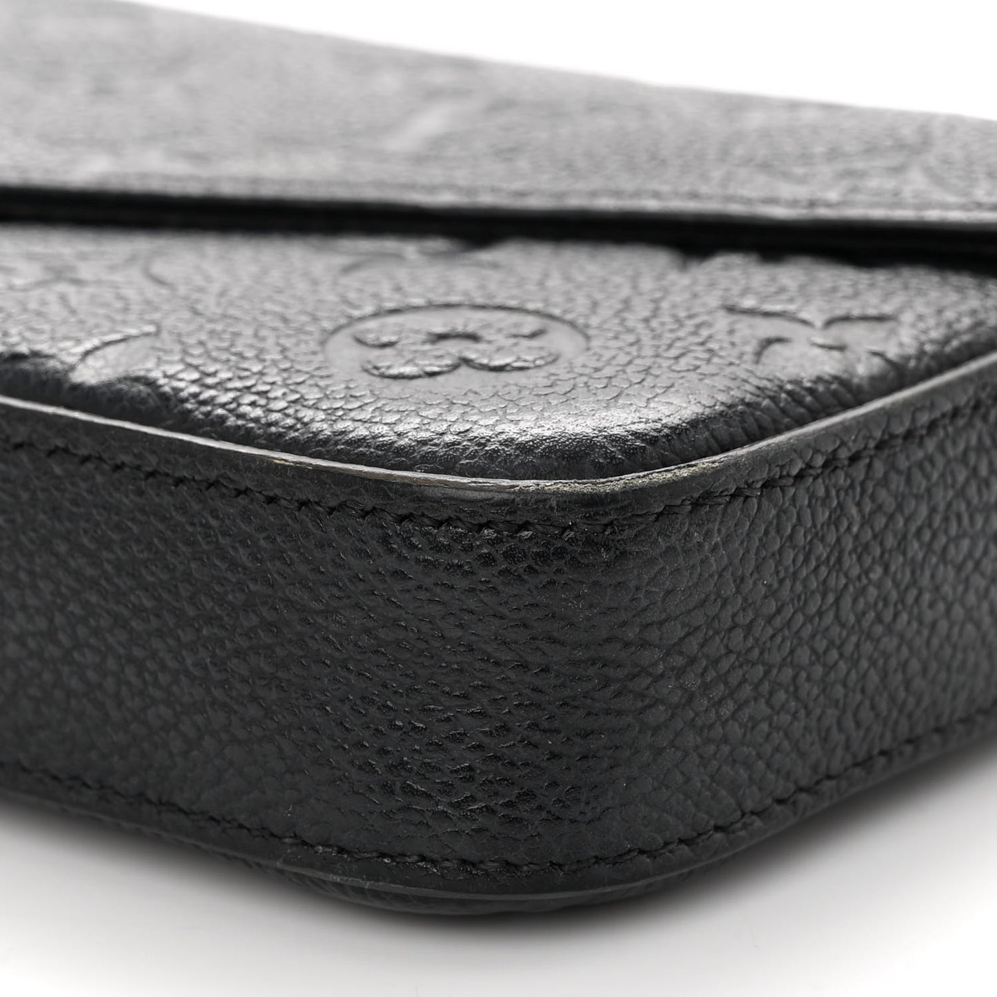 Empreinte Pochette Felicie Chain Wallet Black